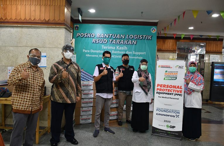 Grundfos Foundation donates funds to Aksi Cepat Tanggap to keep Indonesian health workers safe