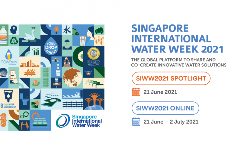 Registration for Singapore International Water Week (SIWW) 2021 is now open!