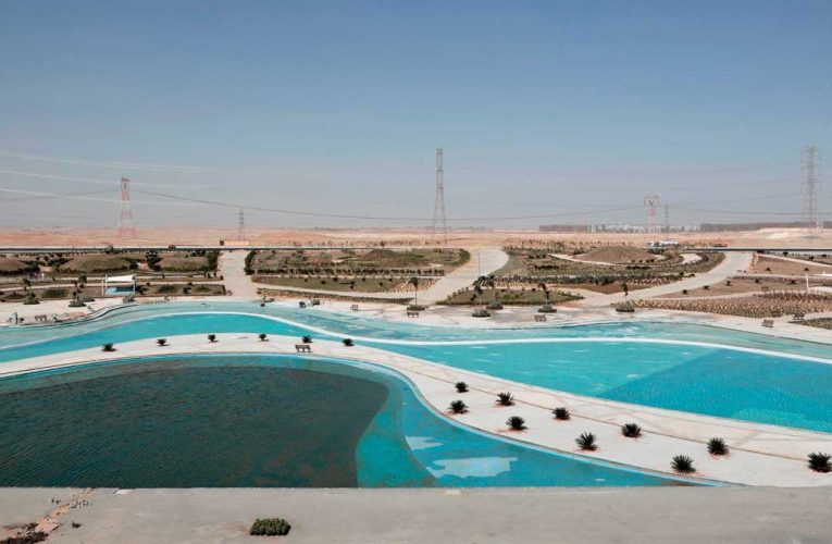 ‘Green River’ in the desert despite facing an acute water shortage