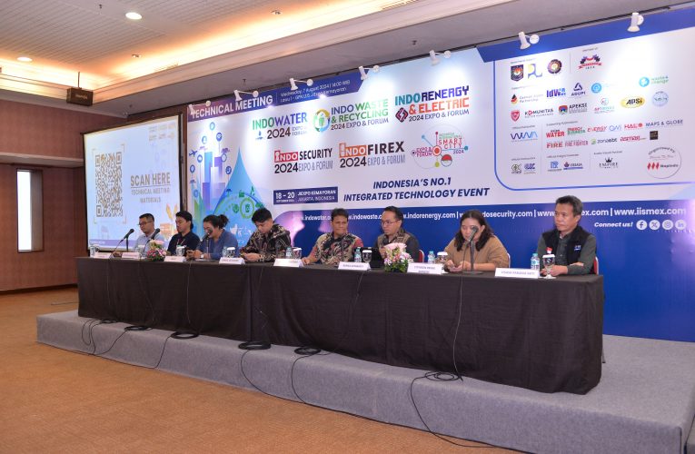 INDO WATER, INDO WASTE & RECYCLING, INDO RENERGY & ELECTRIC, INDO SECURITY, INDO FIREX, and INDONESIA INTERNATIONAL SMART CITY 2024 EXPO & FORUM: The Exhibition of Local Nation