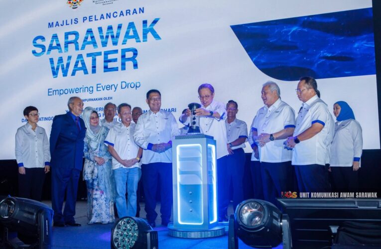 Sarawak Water Launched, Merging KWB, SWB & LAKU Under One Entity