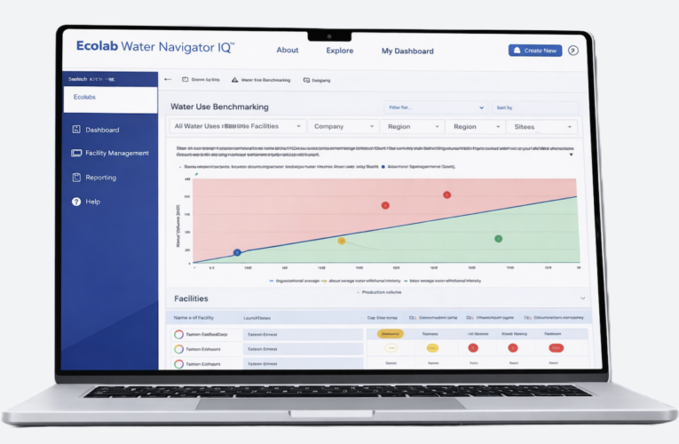Ecolab Unleashes Water Intelligence to Drive Growth in the AI Era